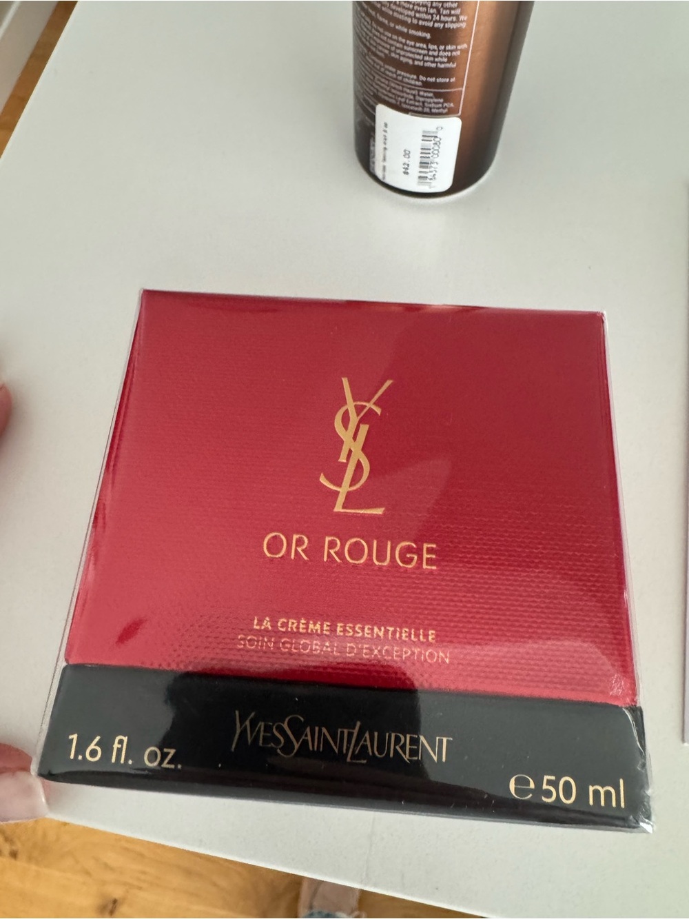 Yves Saint Laurent Or Rouge Red and Gold Skincare Moisturizer